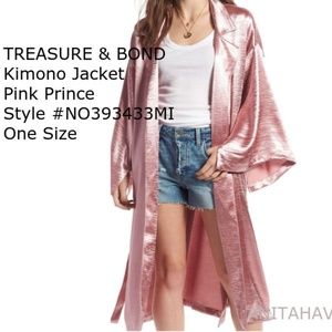 Treasure & Bond Kimono Pink Prince